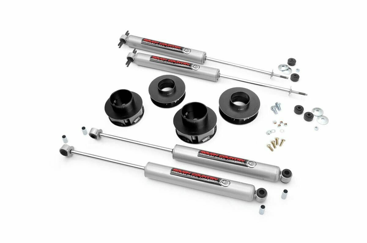 Rough Country 2" Suspension Lift Kit For Jeep Grand Cherokee WJ 1999-2004