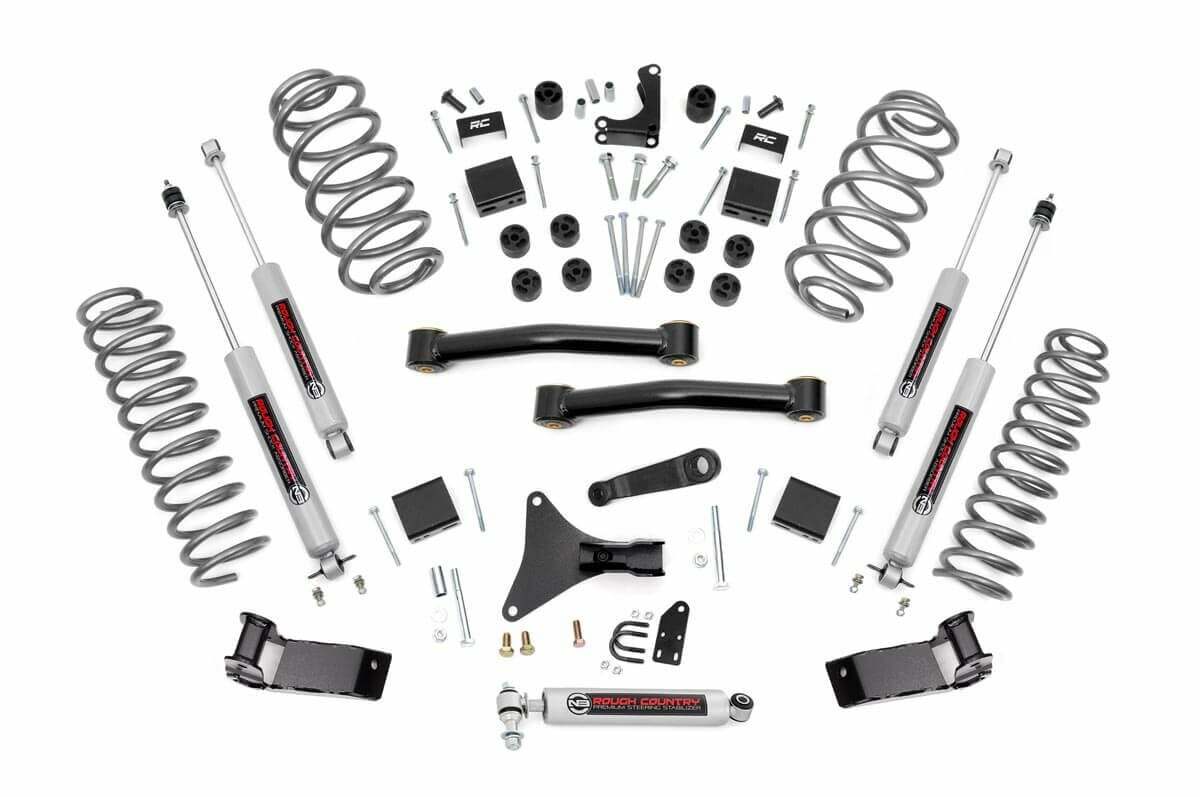 Rough Country 4" Suspension Lift Kit For Jeep Grand Cherokee WJ 1999-2004 -1