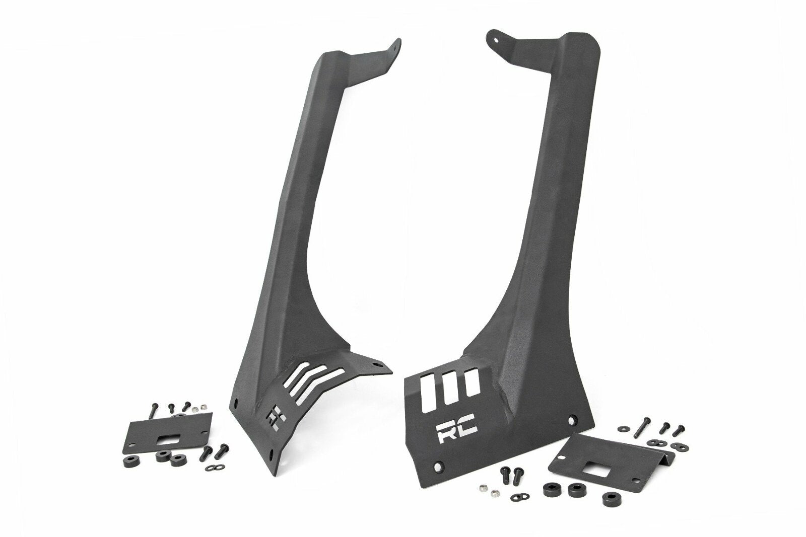 Rough Country 50" LED Lightbar Brackets 20-23 Gladiator JT 18-23 Wrangler JL 70063