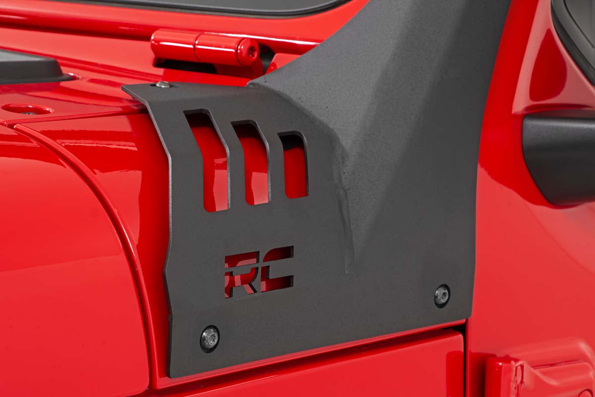 Rough Country 50" LED Lightbar Brackets 20-23 Gladiator JT 18-23 Wrangler JL 70063