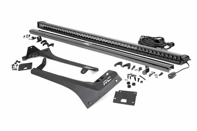 Jeep 50" LED Light BarKit Blk Series Gladiator JT Wrangler JL 70065