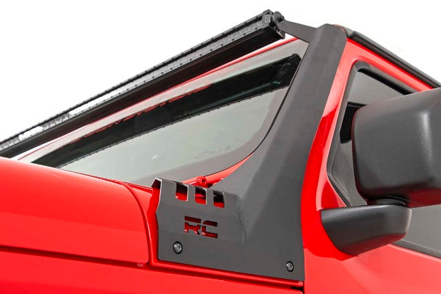 Jeep 50" LED Light Bar Kit Blk Series Gladiator JT Wrangler JL -5