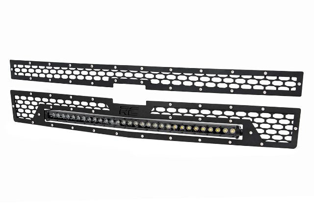 Chevy Mesh Grille w/30in Black Series LED 14-15 Silverado 1500
