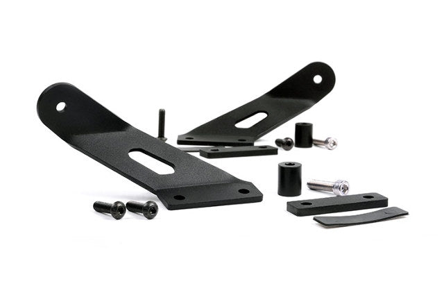 20-inch LED Hood Mounts Jeep Wrangler JK 07-18 (NO Lights) 70533