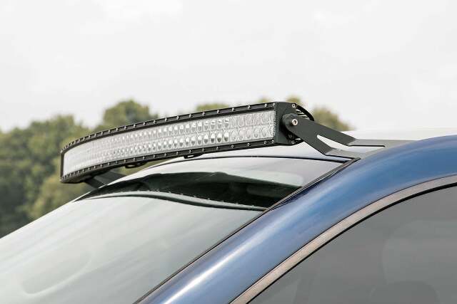 Dodge RAM 2500 3500 54" LED Light Bar Windshield Mounts 03-09 -1