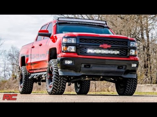 Chevrolet 30in Curved Cree LED Grille Kit Dual Row 14-15 Silv 1500 70624