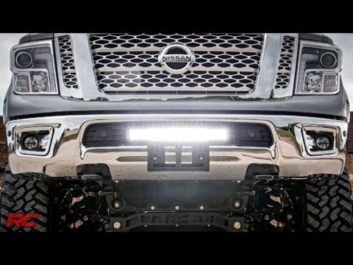 Nissan 20in LED Bumper Kit Black Series 16-20 Titan XD 70645