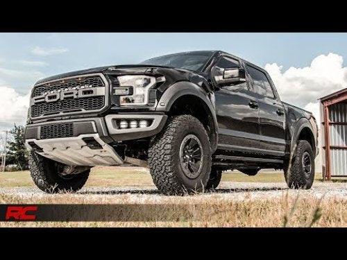 Ford 30in LED Hidden Grille Kit w/Black DRL 17-20 F-150 Raptor 70701BLDRL