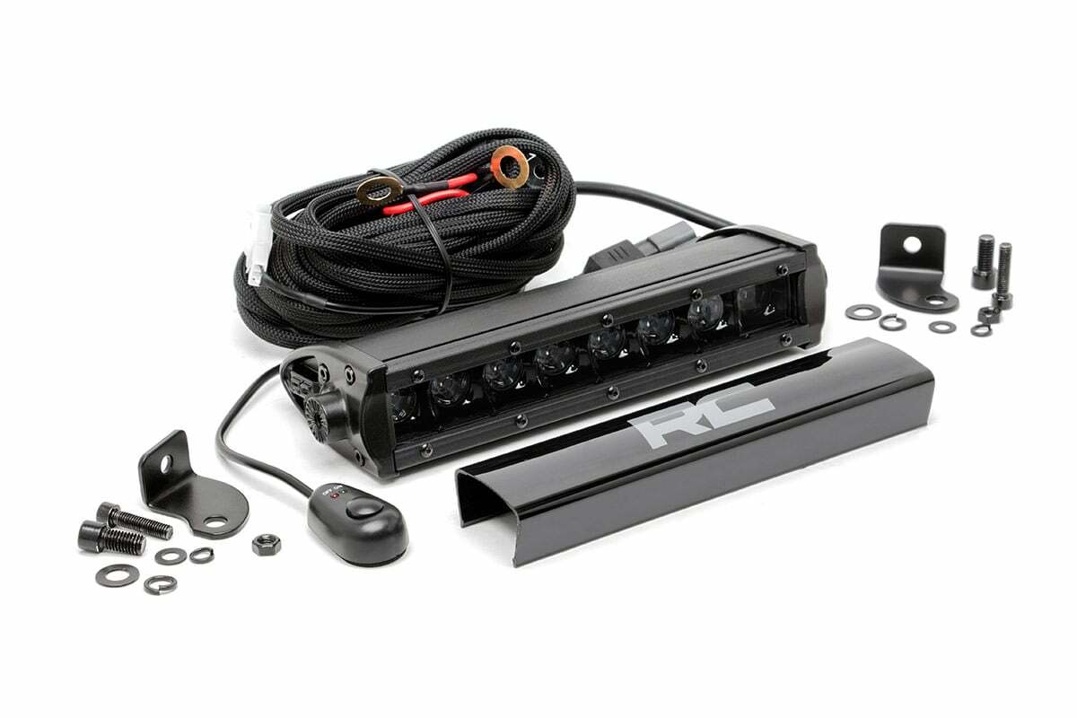 Rough Country 8-inch Cree LED Light Bar Black Series 70718BL