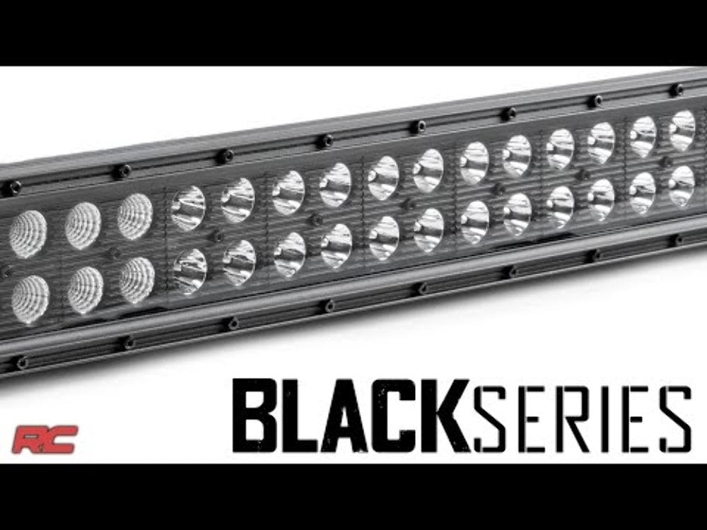 Rough Country 40-inch Cree LED Light Bar - Single Row Black Series 70740BL