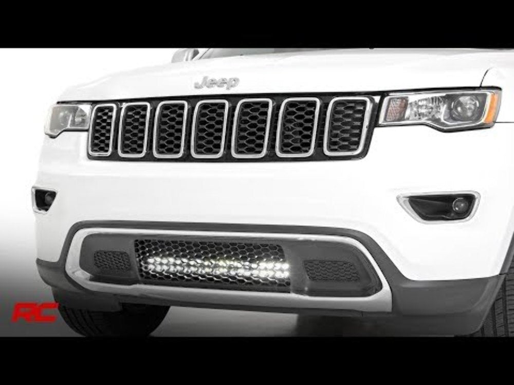 20" LED Bumper Kit CM Ser White DRL 11-20 WK2 Grand Cherokee