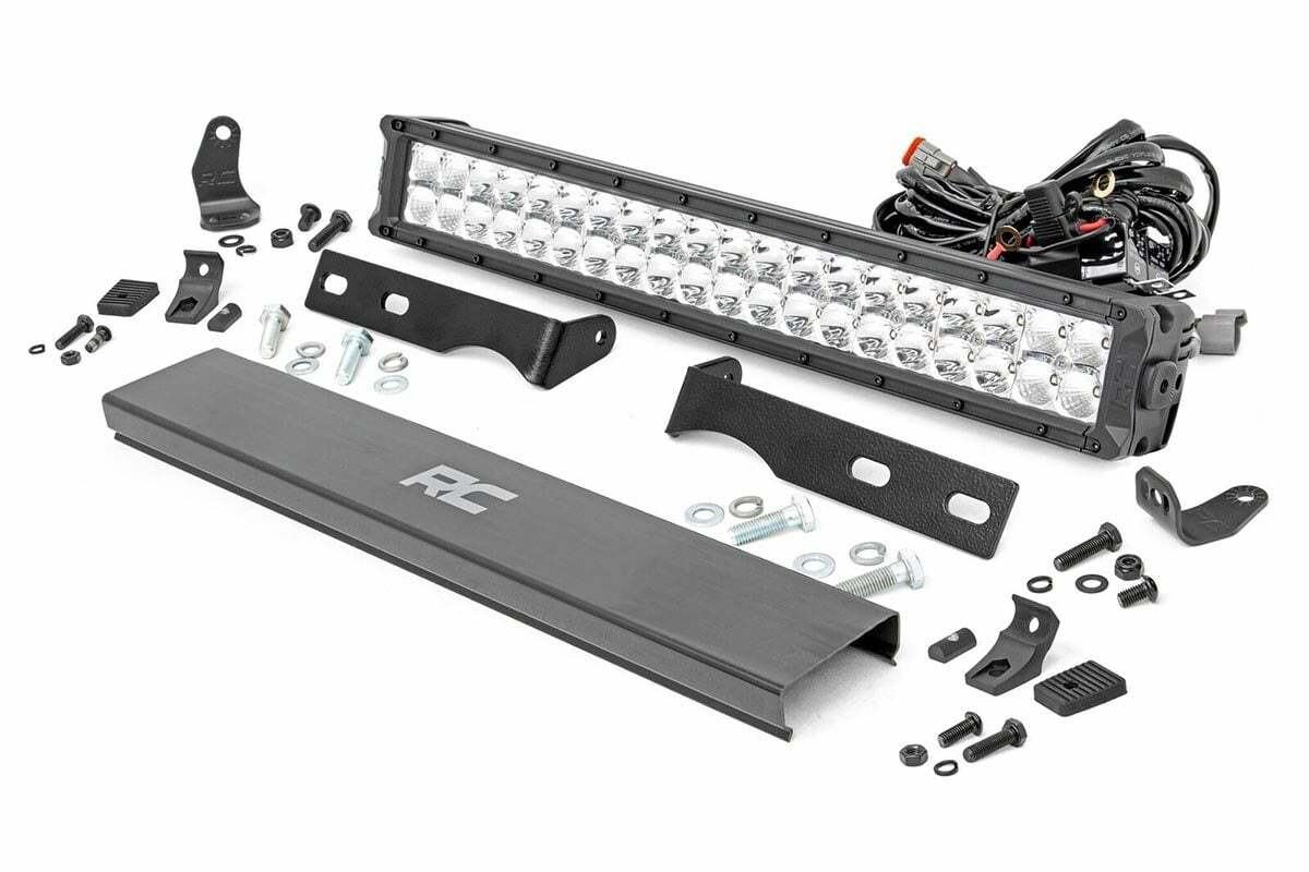 20" LED Bumper Kit CM Ser White DRL 11-20 WK2 Grand Cherokee