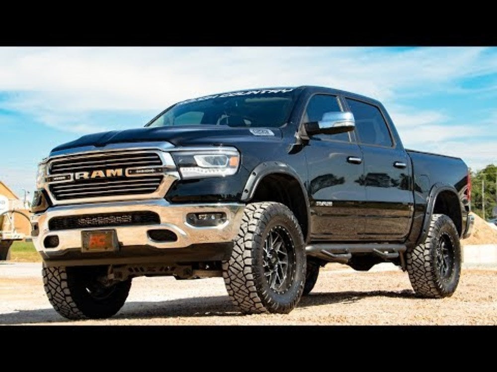Rough Country Dodge Dual 6in LED Grille Kit Black Series 19-24 RAM 1500 70783