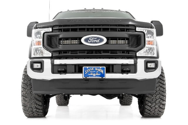 LED Light Grille Mount 10" Black Ford Super Duty (20-21) 70898