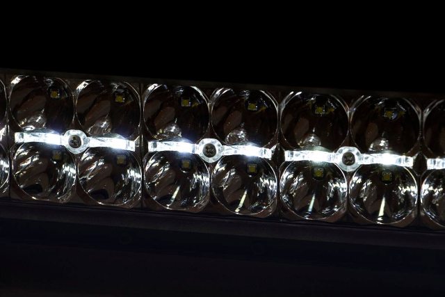 12-inch Cree LED Light Bar-Dual Row Black Series w/ Cool White DRL 70912BD