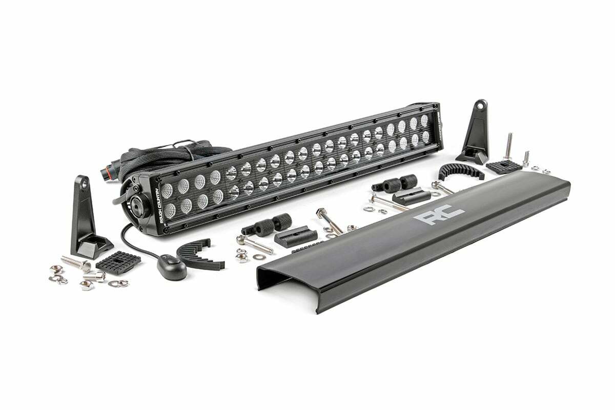Rough Country 20-inch Cree LED Light Bar-Dual Row Black Series 70920BL