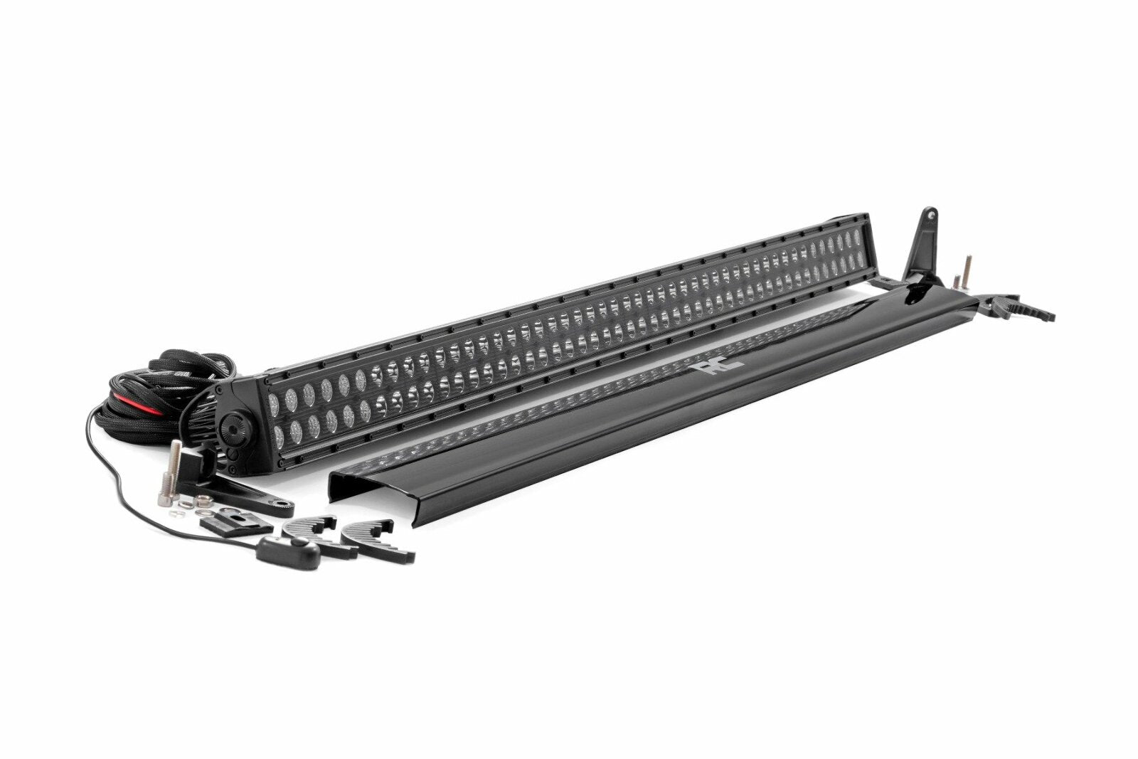 Rough Country 50 Inch CREE LED Light Bar - Dual Row - 23040 Lumens Black Series 70950BL