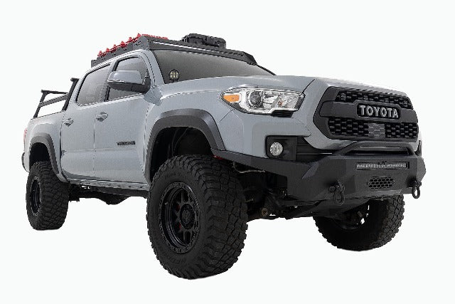 LED Ditch Mount 2" Black Pair Spot Toyota Tacoma 16-23 -3