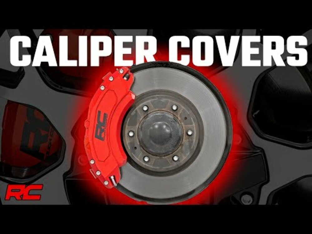 Rough Country Caliper Cover Red Chevy/GMC 1500 19-23 71106A