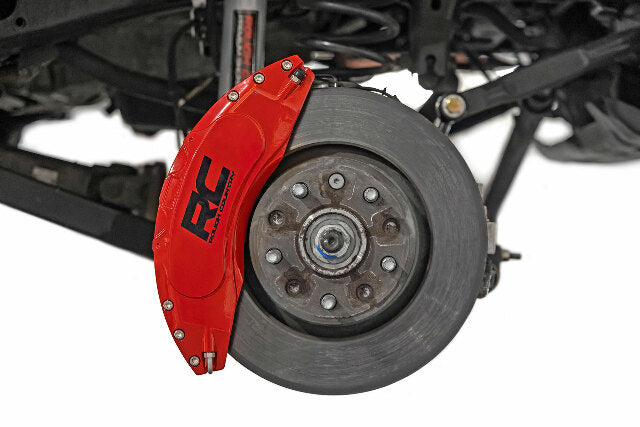 Rough Country Caliper Cover Red Jeep Wrangler JK 2007-2018 71140A