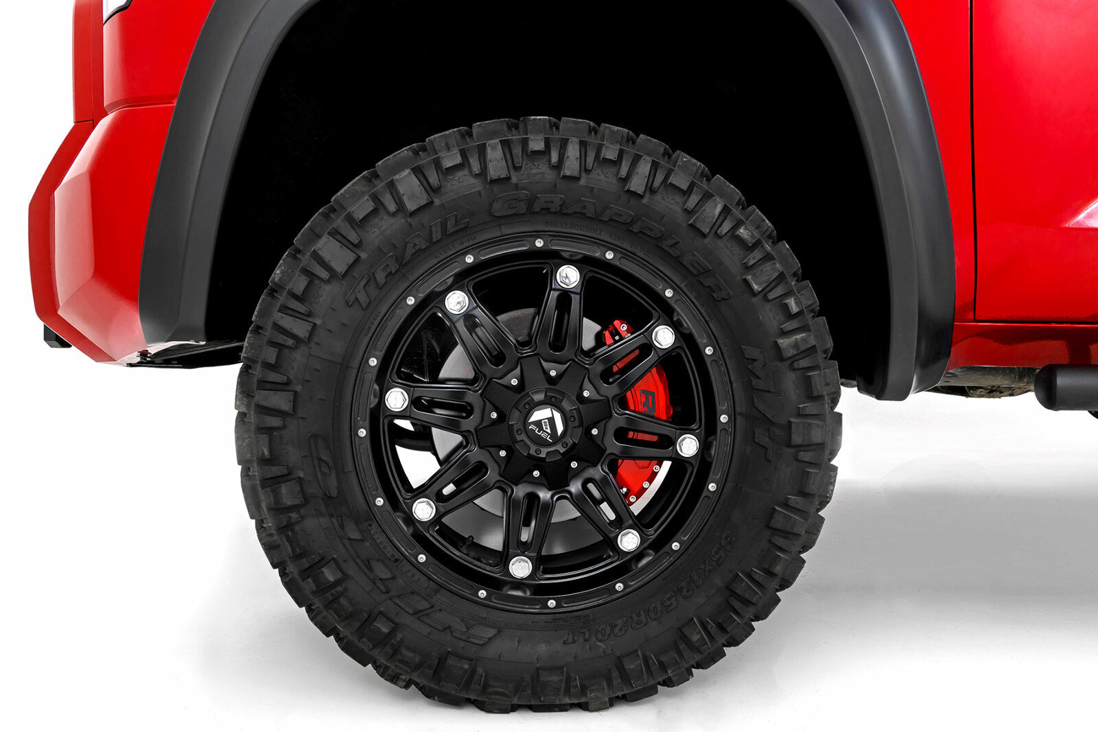 Rough Country Caliper Cover Red Toyota Tundra 2022-2023 71152