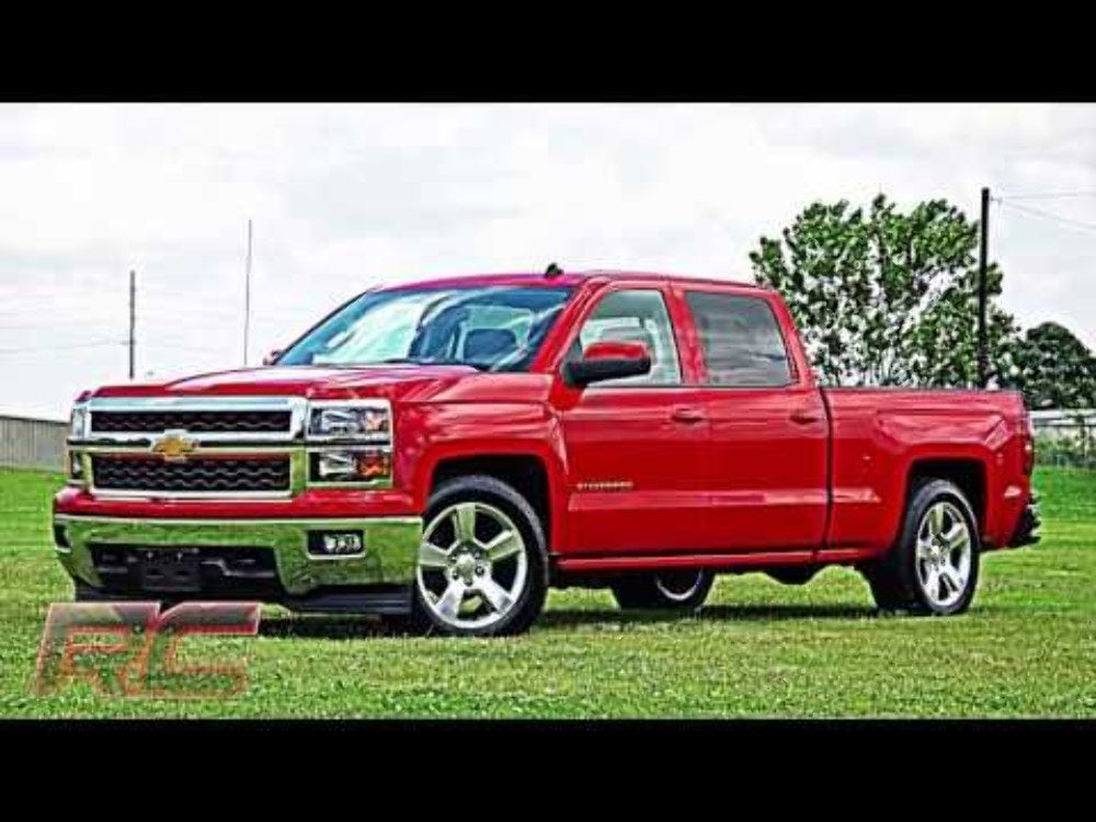 Rough Country Lowering Kit Str Drop 2"FR 4"RR Chevy/GMC 1500 (07-15) -3