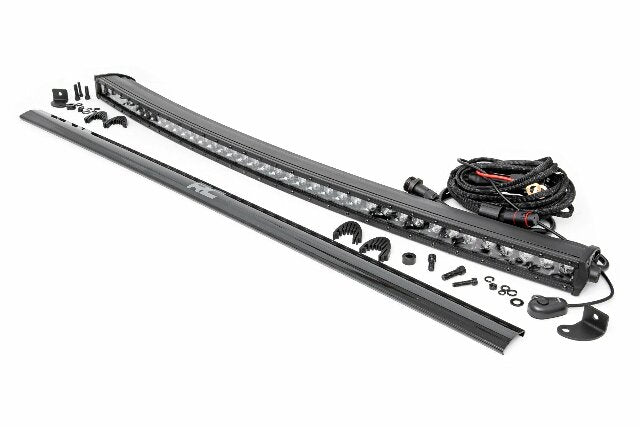 40-inch Curved Cree LED Light Bar - Single Row Black Series 72740BL