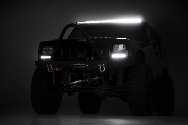 50-inch Curved Cree LED Light Bar-Single Row Black Series 72750BL