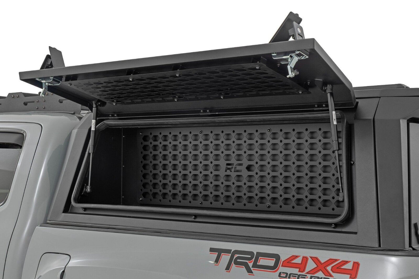 Rough Country Bed Cap Molle Panel Drvr-Side Storage Bin for Toyota Tacoma 16-23 734064