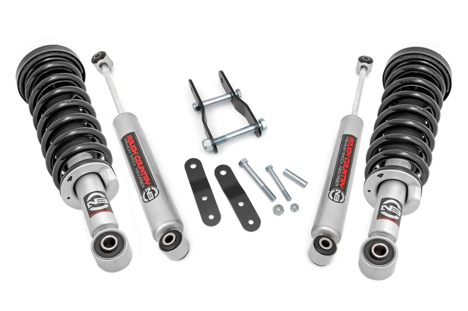 Rough Country 2.5" Suspension Lift Kit N3 Struts For Toyota Tacoma 95-04 740.23