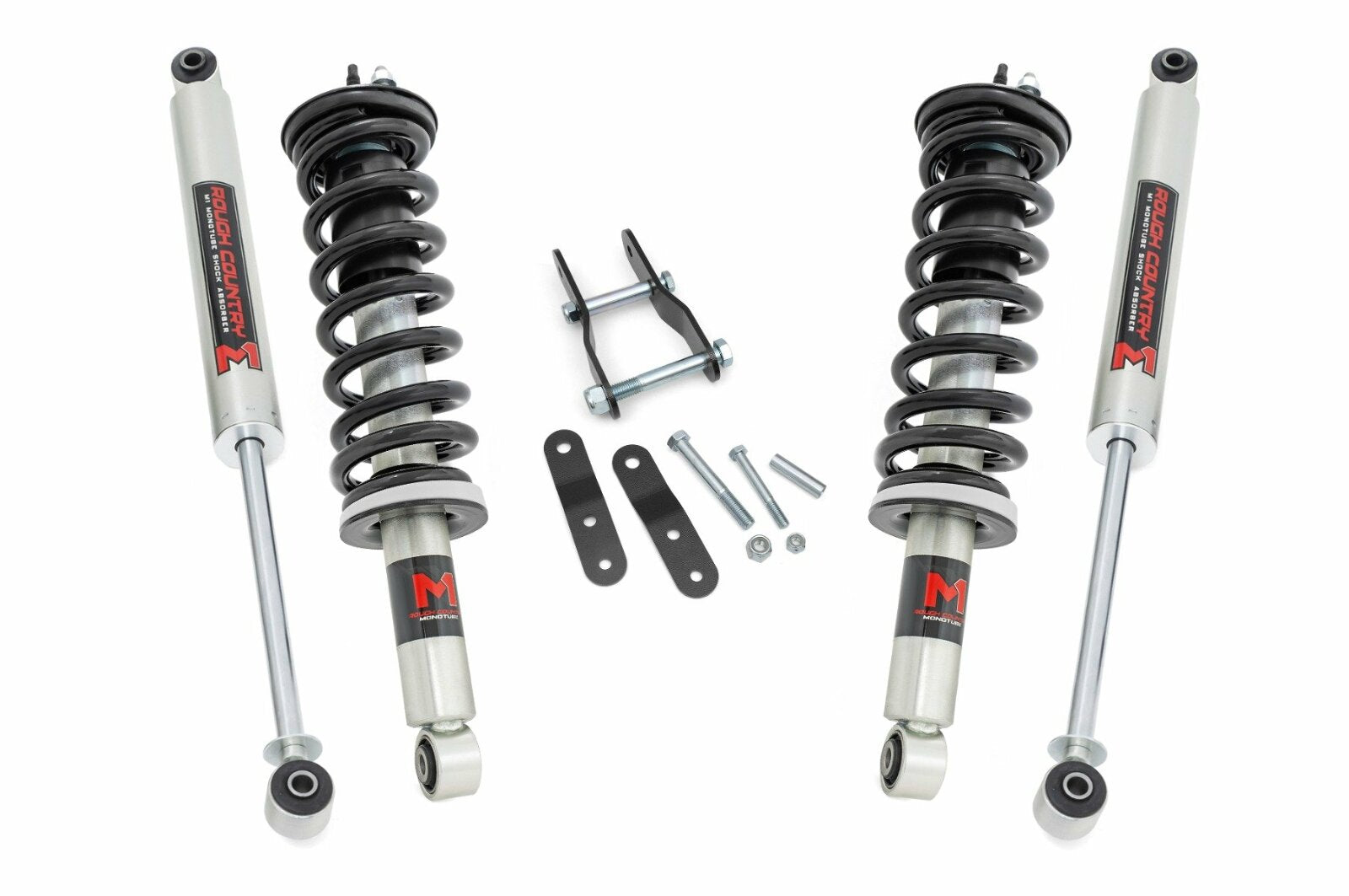 Rough Country 2.5 Inch Lift Kit M1 Struts for Toyota Tacoma 1997-2004 74040 -1