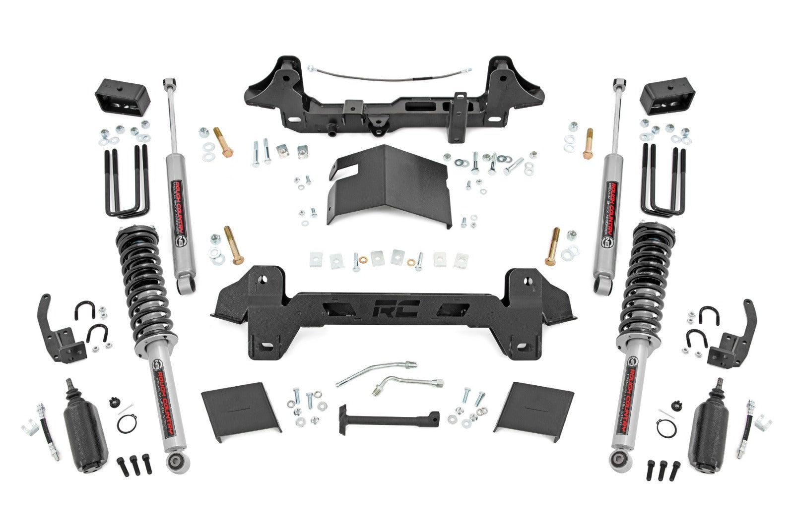 Rough Country 6" Lift Kit N3 Struts for Toyota Tacoma 1995-2004 -1