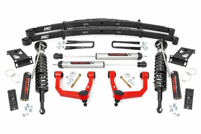 Rough Country 3.5" Lift Kit UCA Vertex/V2 for Toyota Tacoma 4wd 05-23 74258RED