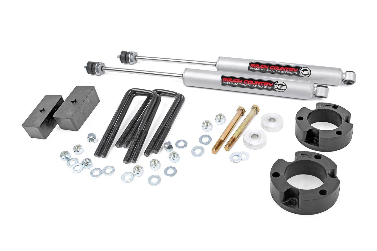 Rough Country 3in Suspension Lift Kit fits Toyota 05-23 Tacoma 74530