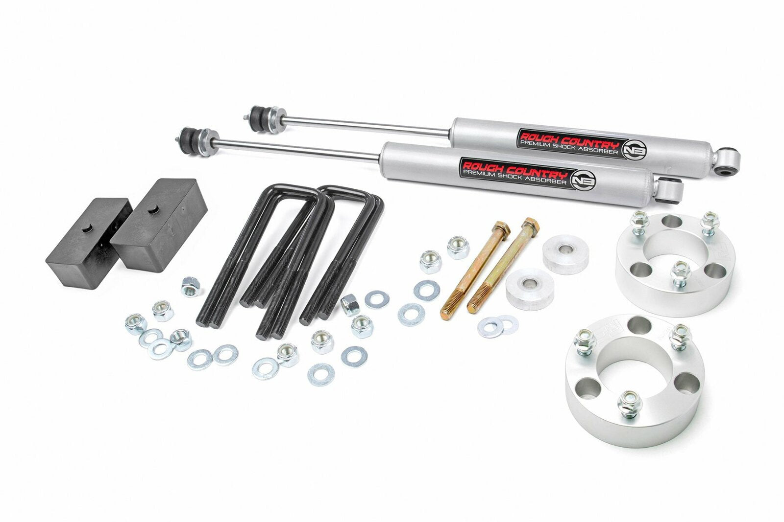Rough Country 3in Suspension Lift Kit fits Toyota 05-23 Tacoma -1