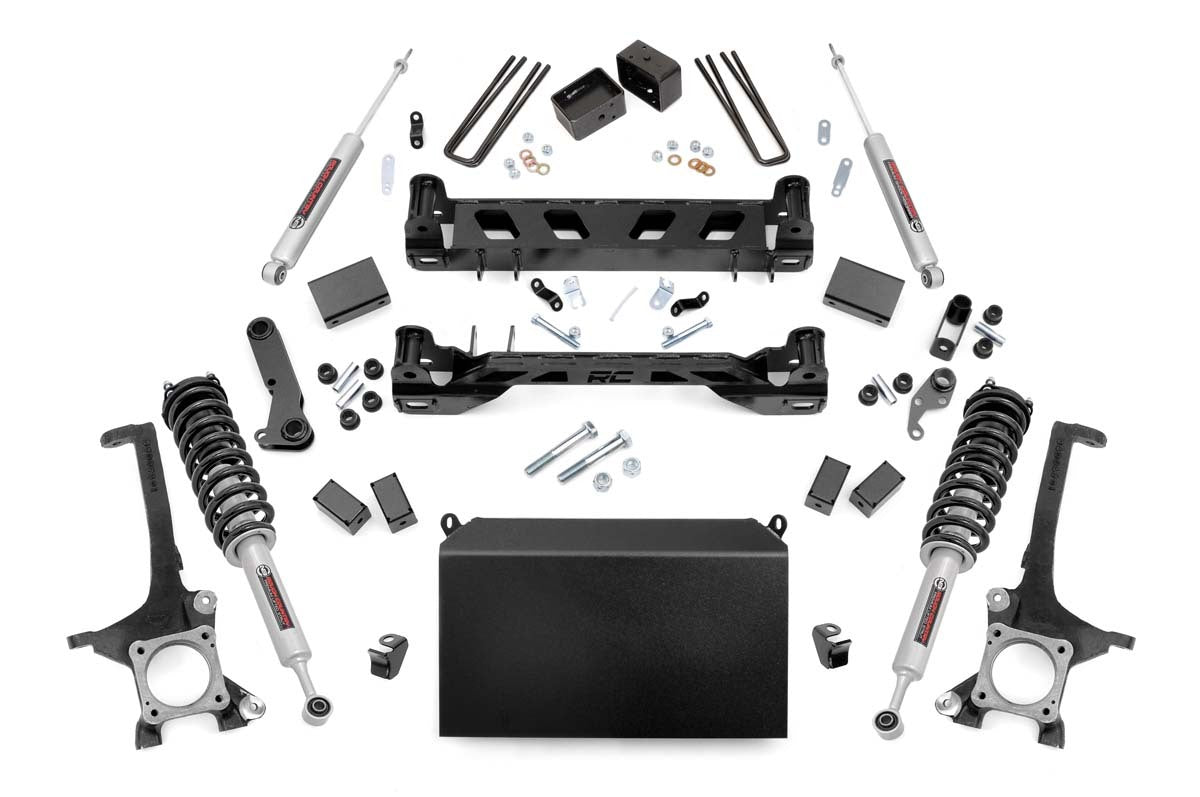 Rough Country 6in Suspension Lift Kit Lifted N3 Struts fits Toyota 07-15 Tundra -1