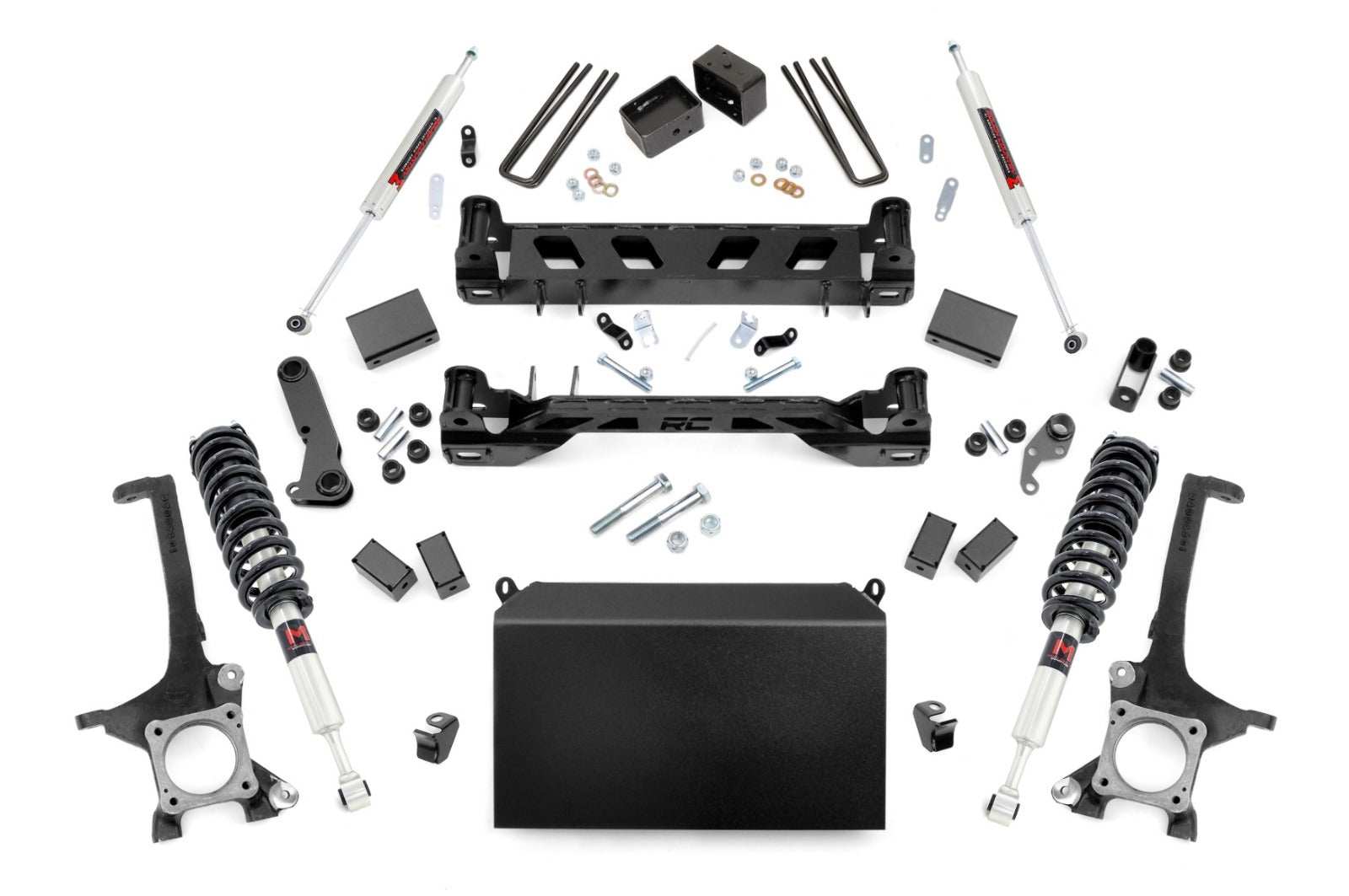 Rough Country 6" Suspension Lift Kit M1 Struts for Toyota Tundra 4WD 07-15 -1