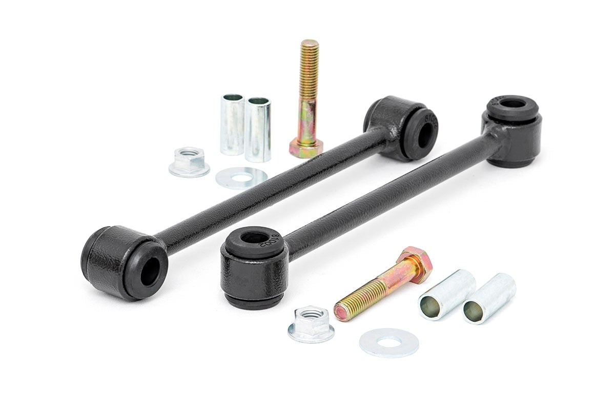 Rough Country Jeep Front Sway-bar Links 4in Lifts 87-95 Wrangler YJ 7593