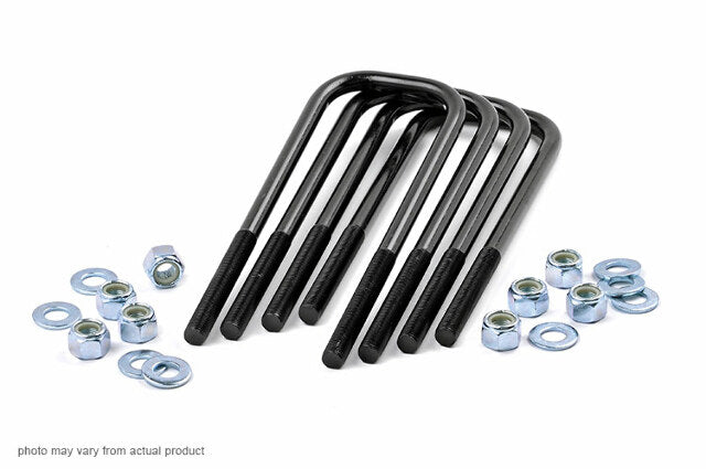 Rough Country 9/16-inch Large Radius U-bolts 3.125 x 11.5 7653