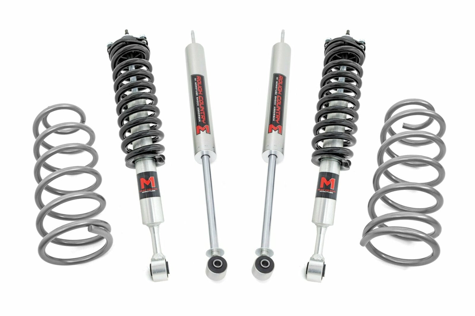 Rough Country 3 In Lift Kit RR Coils M1 Struts/M1 for Toyota 4Runner 10-23 -1