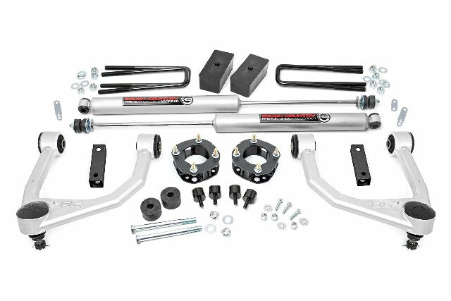 Rough Country 3.5in For Toyota Bolt-On Lift Kit w/N3 Shocks 07-20 Tundra 76830