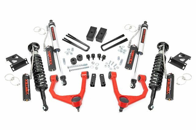 Rough Country 3.5" Lift Kit Vertex for Toyota Tundra 4wd 07-21 76850RED