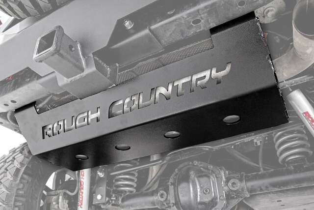 Jeep Muffler Skid Plate 07-18 Wrangler JK -1