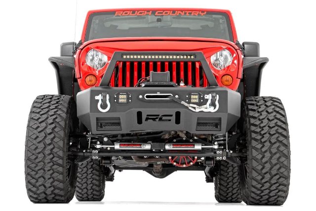 Rough Country 4in Long Arm Suspension Lift Kit for 12-18 Wrangler JK 4-door 78630A