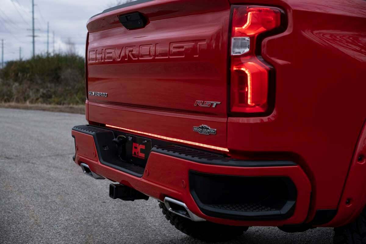 Rough Country 60-inch Premium Quad-Row Multi-Function LED Tailgate Light Strip 78860