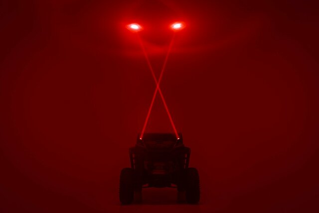 Laser Whip Light Kit RGBW 2400 Lumens Pair 78880