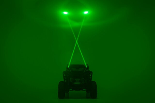 Laser Whip Light Kit RGBW 2400 Lumens Pair 78880