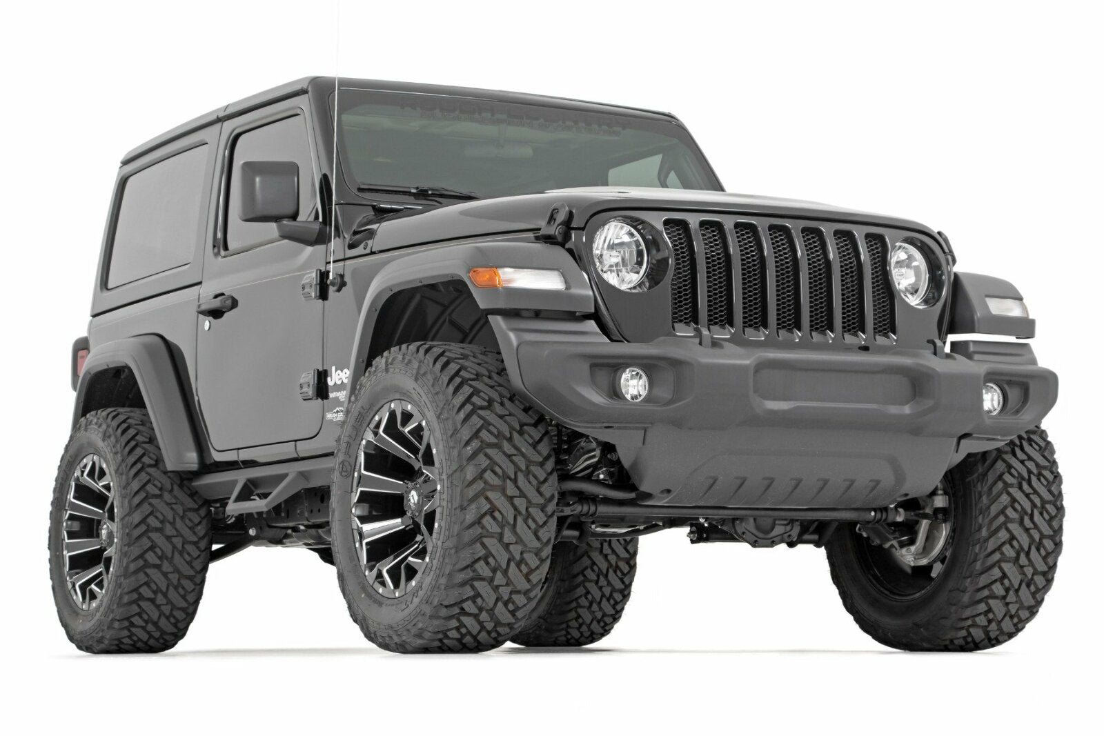 Rough Country 2.5" Lift Kit Spacers for Jeep Wrangler JL/JLU 2024 -3