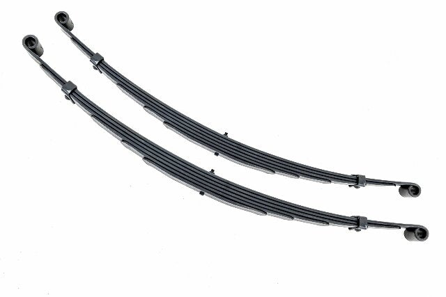 Rough Country Front Leaf Springs 4" Lift Pair For Dodge W200 Truck 4wd 1970-1980