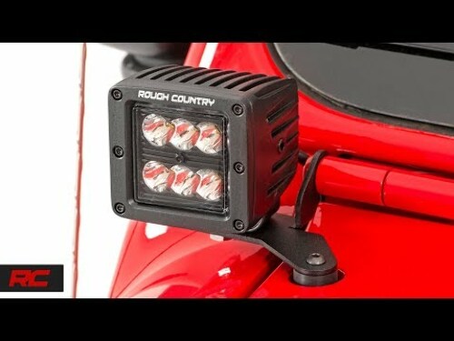 LED Hinge Mnt 2" Spectrum Jeep Gladiator/Wrangler JL/4xe 18-23 80052